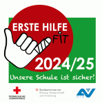Plakette Erste Hilfe Fit 2024 2025